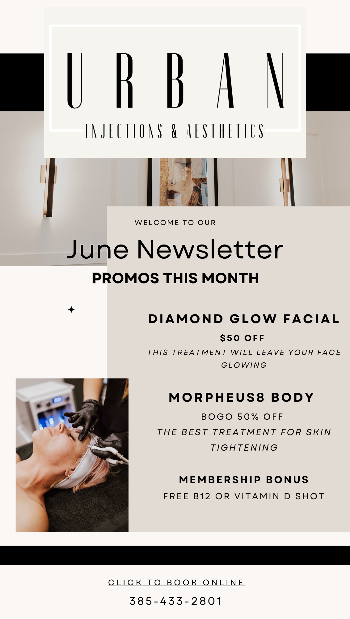 June newsletter at urban injections